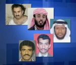 The five alleged co-conspirators in Guantanamo's 9/11 trials