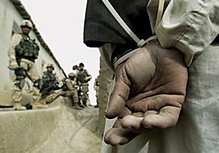A US prisoner in Afghanistan