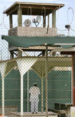 A detainee at Guantanamo