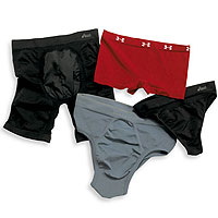 A selection of underwear, perhaps similar to the alleged contraband