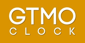 The logo for the new "Gitmo Clock" website, designed by Justin Norman.