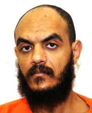 Guantanamo prisoner Abdul Rahman Shalabi, in a photo included in the classified military files released by WikiLeaks in 2011.