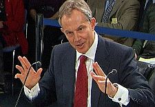 Tony Blair at the Chilcot Inquiry