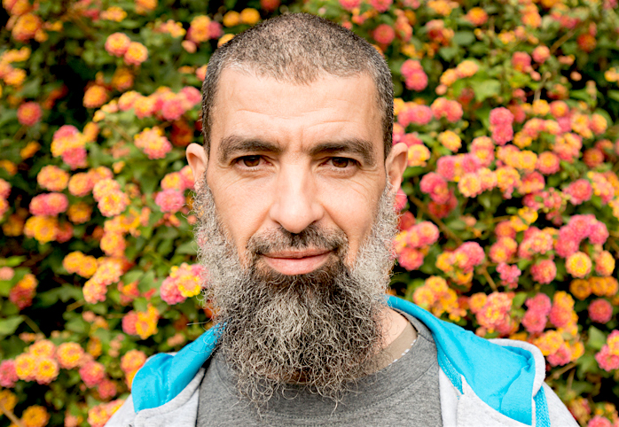 Djamel Ameziane, photographed after his release from Guantanamo by Debi Cornwall.