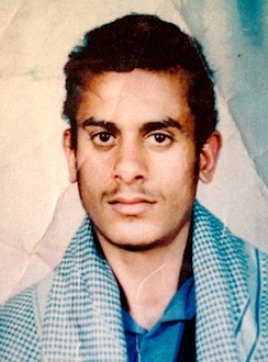 Fahd Ghazy, photographed before his capture and his rendition to Guantanamo.