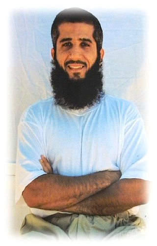 Fayiz al-Kandari. photographed at Guantanamo by representatives of the International Committee of the Red Cross in 2009.
