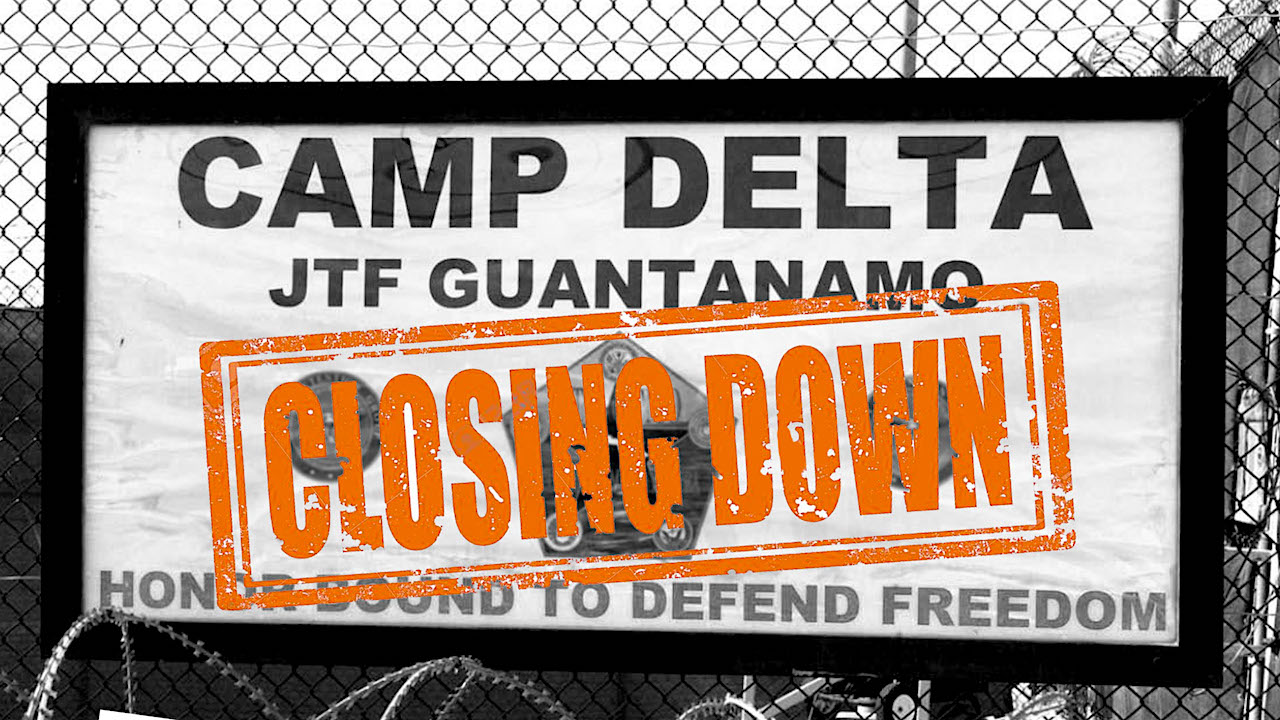 'Guantanamo: Closing down', an image used by Reprieve to accompany their new petition calling for the closure of Guantanamo.