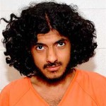 Yemeni prisoner Hassan bin Attash, in a photo taken at Guantanamo and included in the classified military files released by WikiLeaks in 2011 .