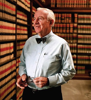 Former US Supreme Court Justice John Paul Stevens, photographed before his retirement in 2010.
