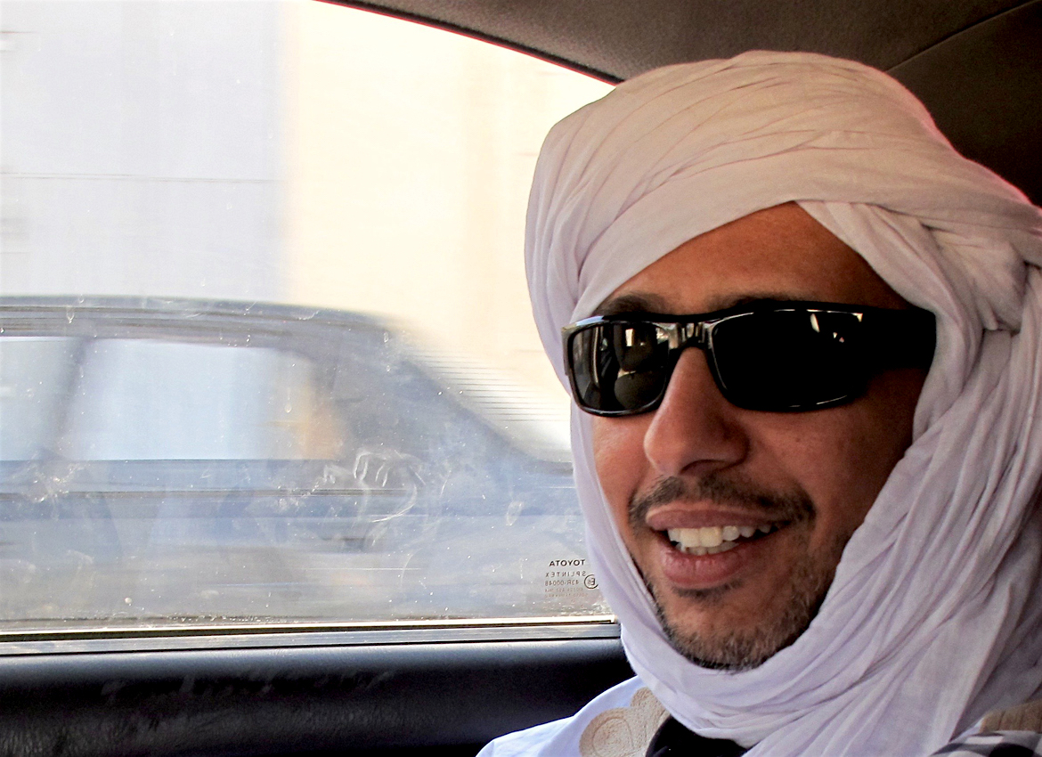 Mohamedou Ould Slahi in a photo that accompanied an interview with him on the Warscapes website in December 2016.
