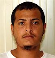 Yemeni prisoner Musa'ab al-Madhwani, in a photo from Guantanamo included in the classified military files released by WikiLeaks in 2011.