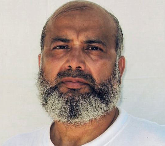 Guantanamo prisoner Saifullah Paracha in an updated photo taken by representatives of the International Committee of the Red Cross and provided to his family, who made it public.
