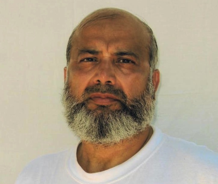 A photo of Guantanamo prisoner Saifullah Paracha, taken by representatives of the International Committee of the Red Cross, and made available to his family.