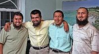 The four Uighurs released in Bermuda, June 2009
