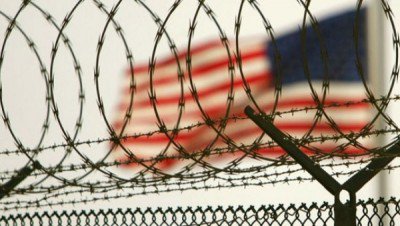 The US flag at Guantanamo.